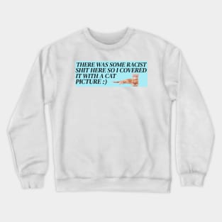 Lamp Post Sticker (1) Crewneck Sweatshirt